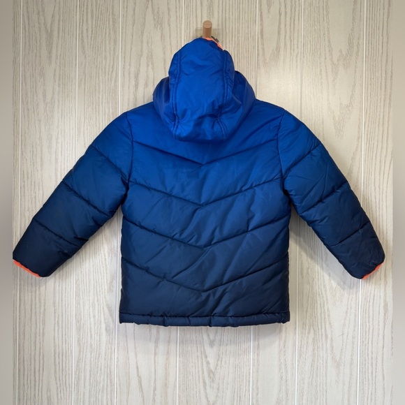 Cozy Puffer Blue Ombré Jacket Size 4 Boys NWOT - Picture 4 of 4